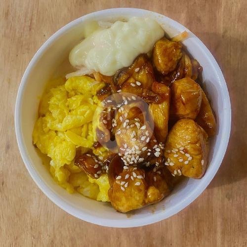 Ayam Sauce Mentega menu Ricebowl Rabiza
