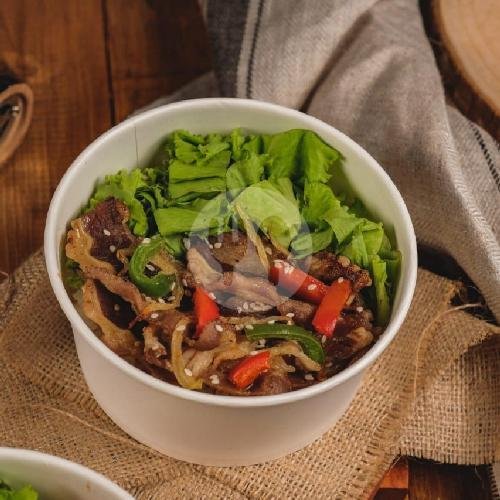 Sosis Ricebowl menu Meatlovers Yogyakarta, Nologaten