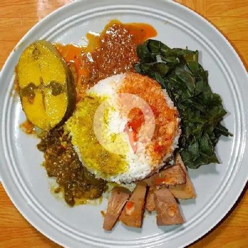 Nasi Rendang menu Nasi Padang RM Mitra Minang, Sukajadi