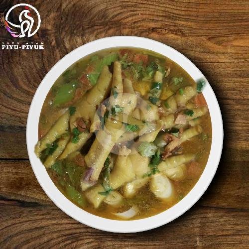 Ceker Lepas Tulang menu Soto Piyu-Piyuk