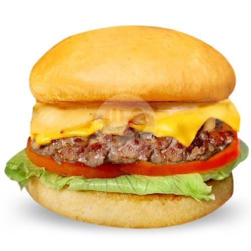 Double Cheeseburger menu Five Monkeys Burger, Surabaya