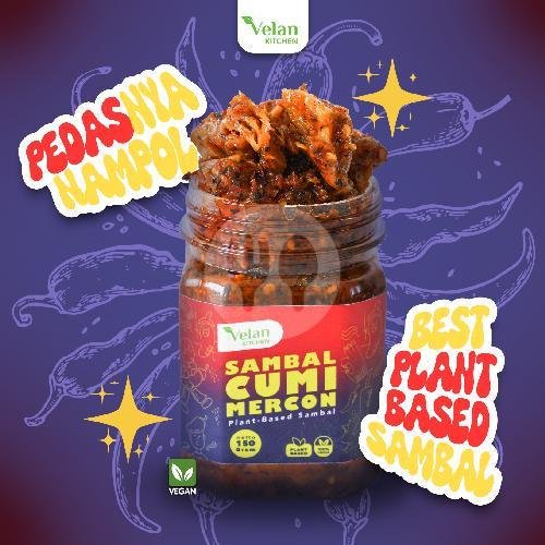 (PLANT-BASED) Sambal Tuna Cakalang Velan Kitchen menu Velan Kitchen Vegetarian, Tenggilis Mejoyo