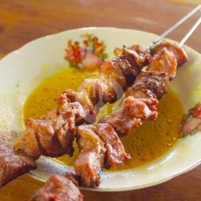 Sate Kambing Goreng menu Sate Kambing Bu Umi, Samas