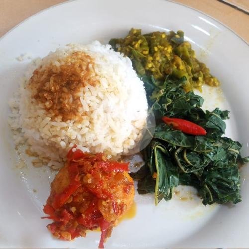 Nasi Ayam Balado menu NASI PADANG BACIRO