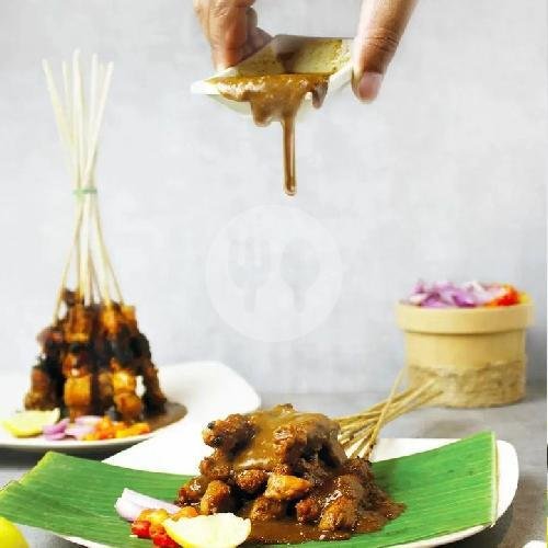 3 Porsi Sate Ayam Campur menu Sate & Gule Kambing Depot Sampurna, Sambikerep