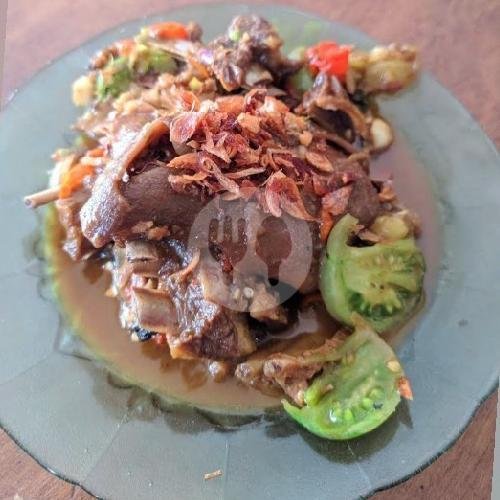BABAT ISO GONGSO + NASI menu Warung Sate Solo & Tongseng PAK ANNAS Cendrawasih, Jl Pakembangan Barat