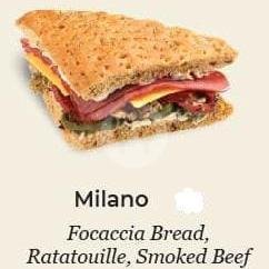 Pesto Pane Sandwich. menu Redback Specialty Coffee, Darmo Permai