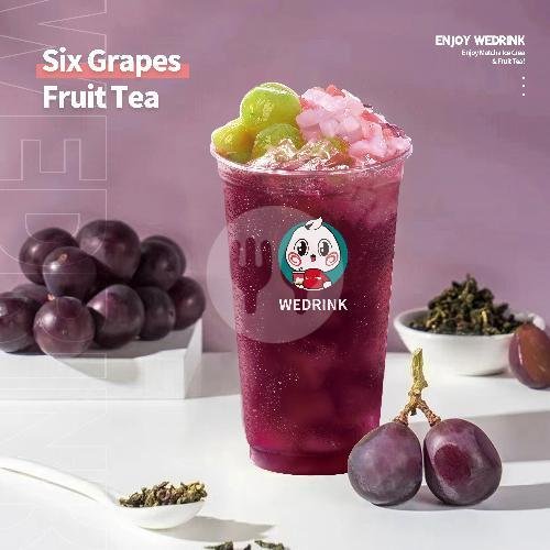 Six Grapes Fruit Tea menu We Drink Cikutra, Kecamatan Cibeunying Kidul