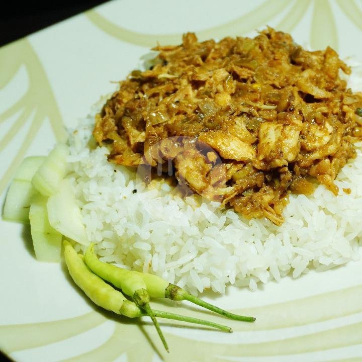 Nasi Ayam Sayur menu Nasi Sayur Pak Djo Asli, Wonorejo