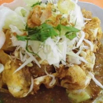 Lontong Tahu Campur + Telor menu Tahu Gimbal Berkah Abista, Mintojiwo Dalam 3