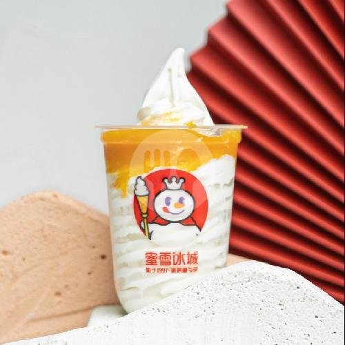 Strawberry Lucky Sunde menu Mixue, Ungaran Square