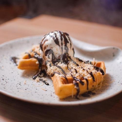 Sweet Waffle menu Fenomena Cafe, Meruya Selatan