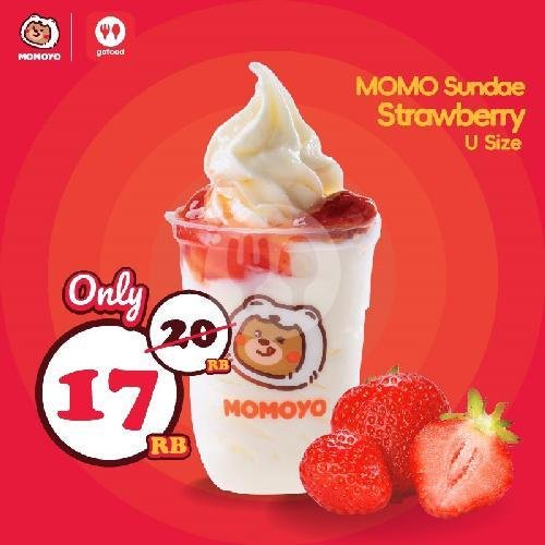 Momo Sundae - Mango menu MOMOYO ICE CREAM, Lubuk Begalung