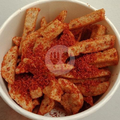Basreng Mayo Level 1 - 5 menu Basreng Mba Nane, Langensari Lama