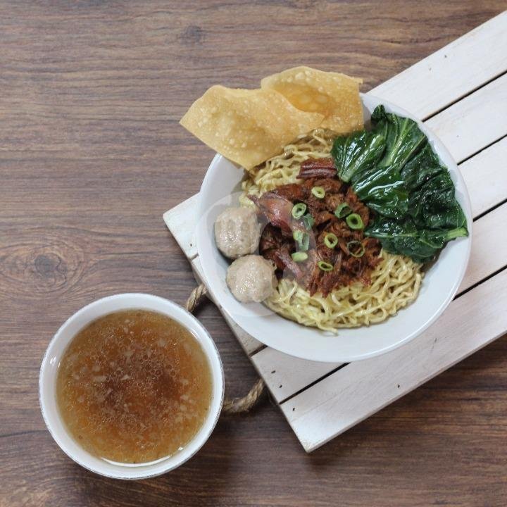 Bakmi Ayam Pangsit Baso menu Bakmi DKI, Pasar Slipi Jaya