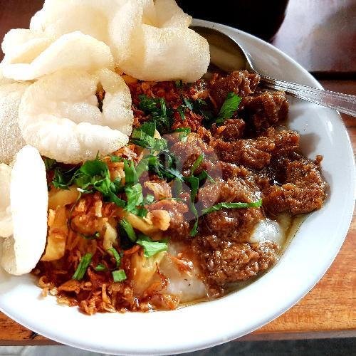 Bubur Ayam Spesial Telor Ayam Kuah Opor menu Bubur Ayam Kang Sam Dan Kupat Opor Bandung, Damai
