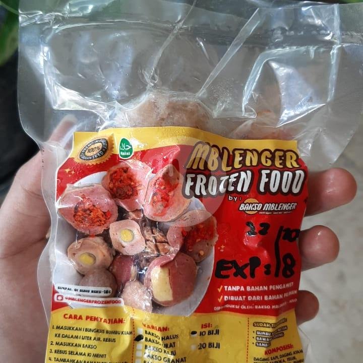 Bakso Frozen Urat Isi 20 menu Bakso Mblenger, Babarsari