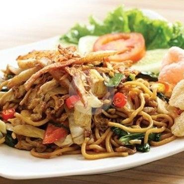 Nasi Goreng telor biasa menu Nasi Goreng Laris Jaya, Kebon Jeruk