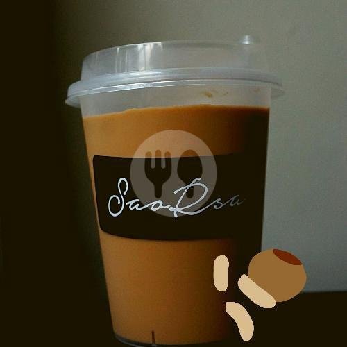 Warm Spice Latte menu Saorsa Kopi, Ngaglik