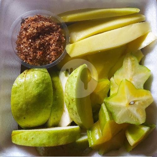 Asinan Buah Campur menu Rujak Bangkok Banyuwangi, Glagah