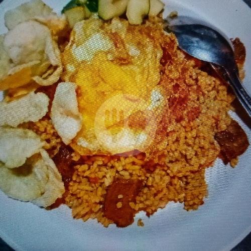 Teh Manis Panas menu Nasi Goreng Kambing Pak Gito, Langensari