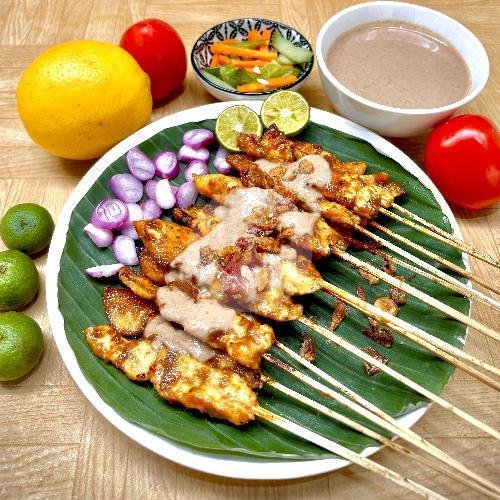 Sate Kambing Polos menu Sate Tegal TKI Liana, Margaasih