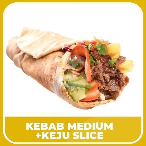 Kebab Small + Telur menu Madeena Kebab