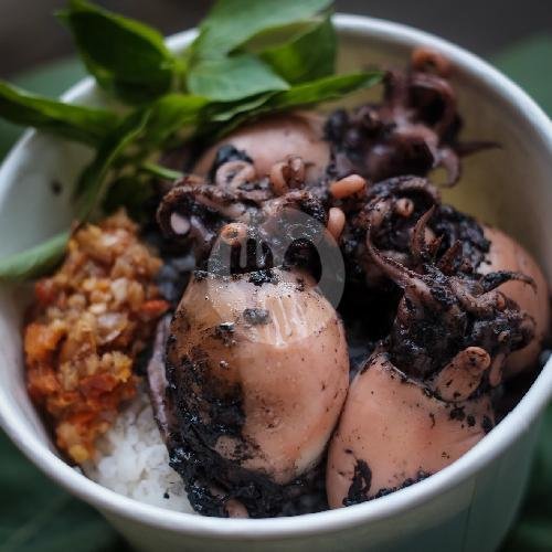 Nasi SUPER Blekutak menu Nasi Jamblang & Cumi Hitam Blekutak Dapur Buluk, Pulo Mas
