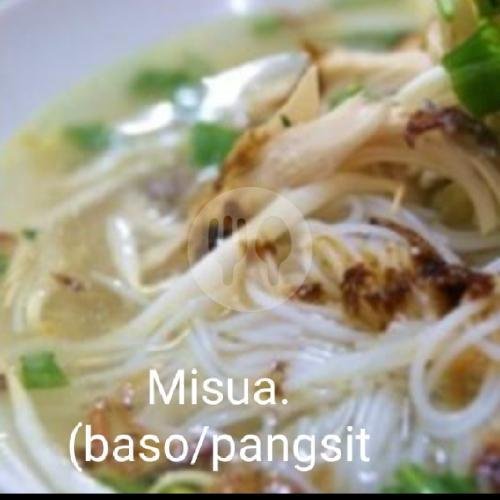 Locupan Sagu + Ayam menu Mie Ayam Bangka Liesna, Cipinang Jaya