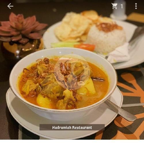 Marak Ayam menu HADRAMIAH RESTAURANT ARABIC & INDONESIAN FOOD PRAMUKA