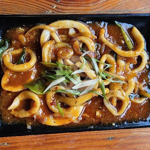 Oseng Teri Medan menu Ayam Penyet Ju-Pe, Cendrawasih