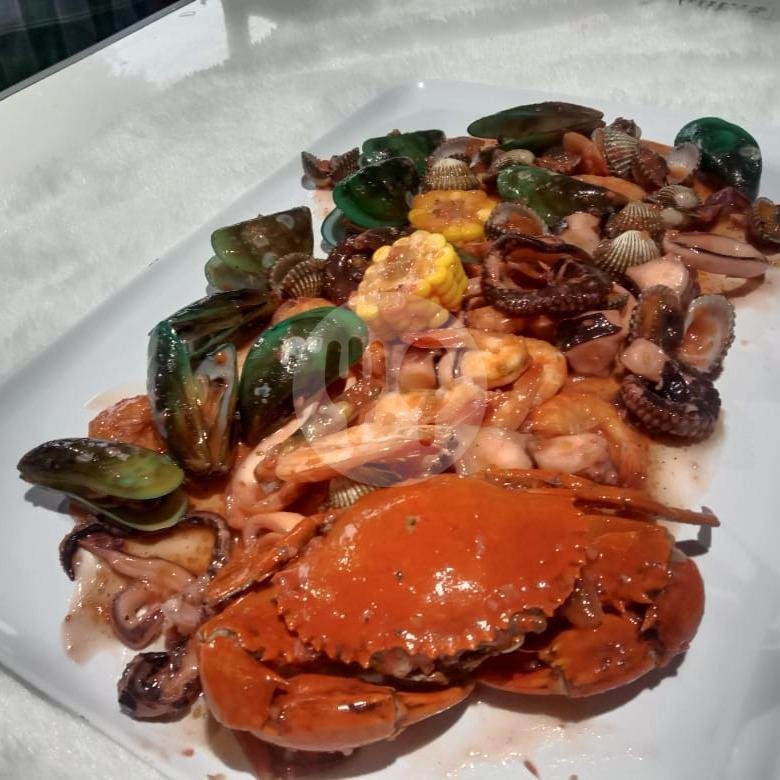 Mix All 1 menu Rumah Kepiting Sari, Karangploso