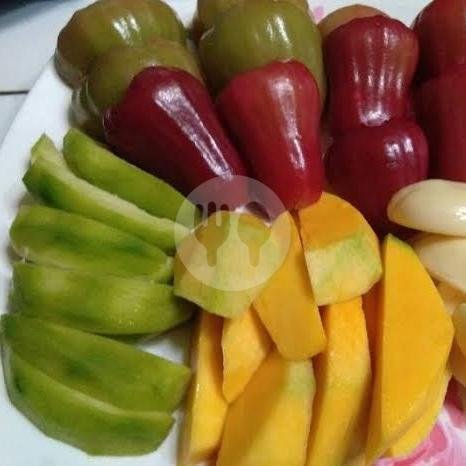 Rujak Buah SEGAR Sambel Kering menu Original Juice, Tanjung Duren