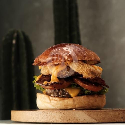 El diablo paket menu EL BURGER X Mixolo Coffee, Sarimanah