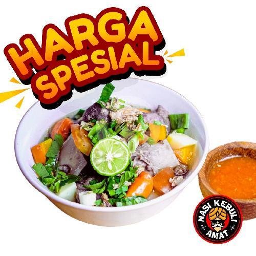 Sop Iga menu Nasi Kebuli Amat & Nasi Goreng Kebuli Kambing, Ibrahim Adjie