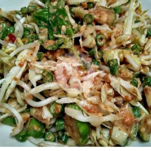 Karedok Extra Pedas menu Lotek Sidho Mampir, Sarimanah
