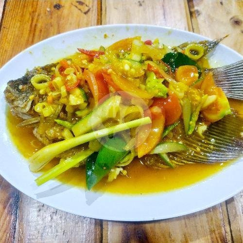 Gurame Kremezz Sambel Ijo menu Kremezz Sambel Ijo, Sedati