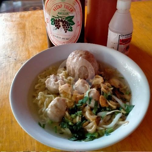 Mie Sayur Toge Bihun menu Mie Ayam Bakso Syantik, Kerenceng