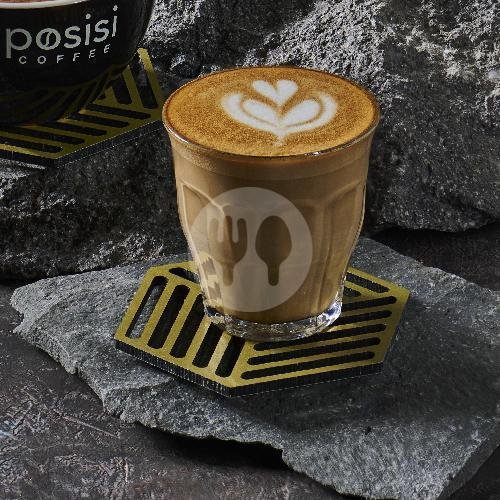 Brown Sugar Latte menu Posisi Coffee, Kebomas