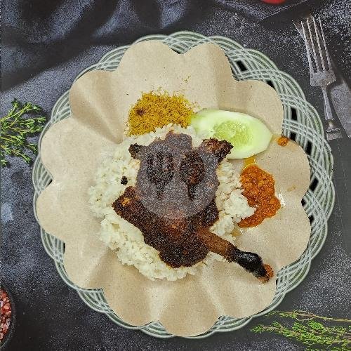 Nasi Putih menu Nasi Bebek Khas Madura Ibu Ulva