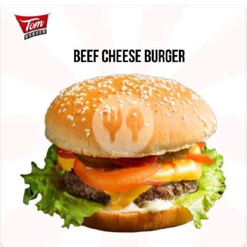 Double Beef Cheese Burger menu Roti John By Tom Burger Pasar Baru Unand, Kec. Pauh, Kota Padang
