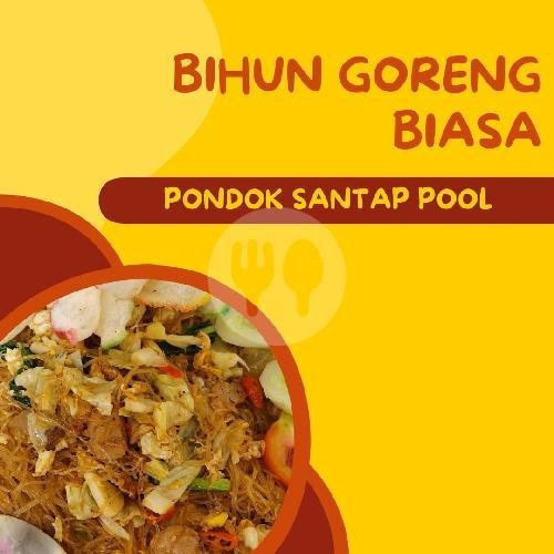 Bihun Goreng Biasa menu Pondok Santap Pool, Sungai Bambu Pool