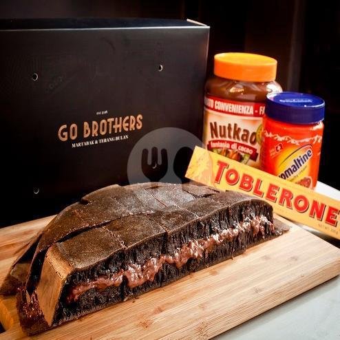 Red Velvet Cream Cheese Oreo menu Go Brothers Martabak & Terang Bulan, Darmo Permai
