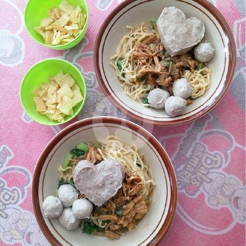 Mie Ayam Bakso Original menu Baso Bakso Asmara & Mie Ayam, Cikole