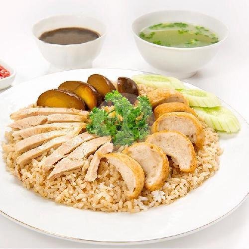 Nasi Tim Ayam menu Nasi Campur Bintang Kelenteng, Kebon Jeruk