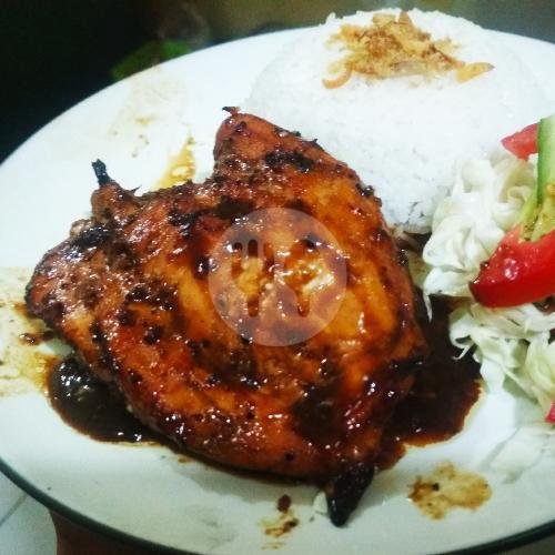 10 Box Ayam Bakar Paha Pedas Manis + Nasi Acar + Kerupuk Sambal menu Ayam Bakar Beda Rasa, Rajawali