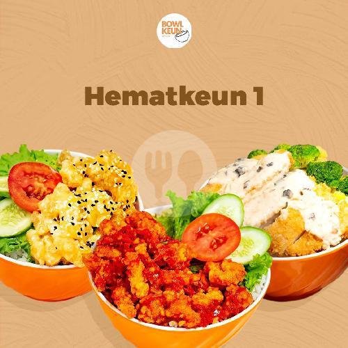 Hematkeun 2 menu Bowlkeun, Wastukencana