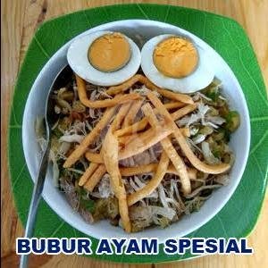 Bubur Ayam Spesial menu Bubur Ayam Mang Ato, Bintaro Tengah