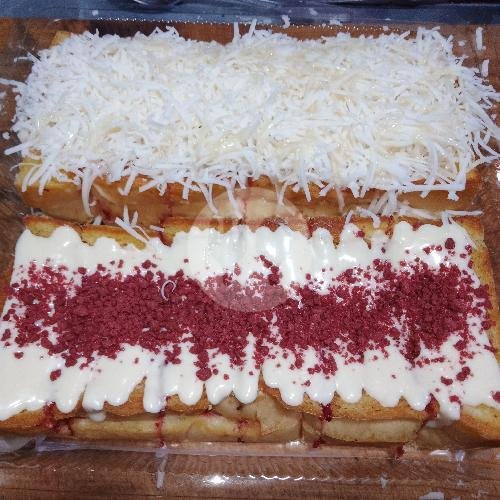 Cheese Redvelvet Coklat menu Roti Bakar Kentjana, Cimanggah