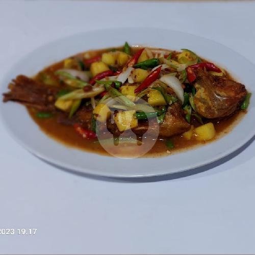 Tumis Jambal Pete menu Warung Sunda Neng Chacia, Meruya Selatan Kembangan